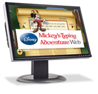 Disney: Mickey's Typing Adventure Web for School
